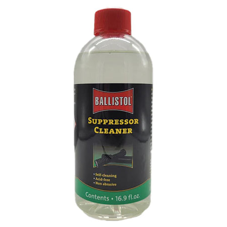 Ballistol Suppressor Cleaner Solution 16.9 oz Non-Aerosol Bottle