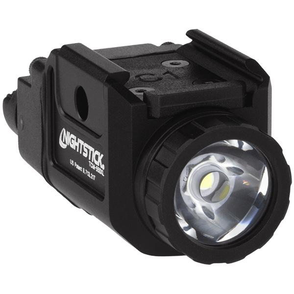 Nightstick Xtreme Lumens 550-Lumen Compact Weapon Light with Strobe Black