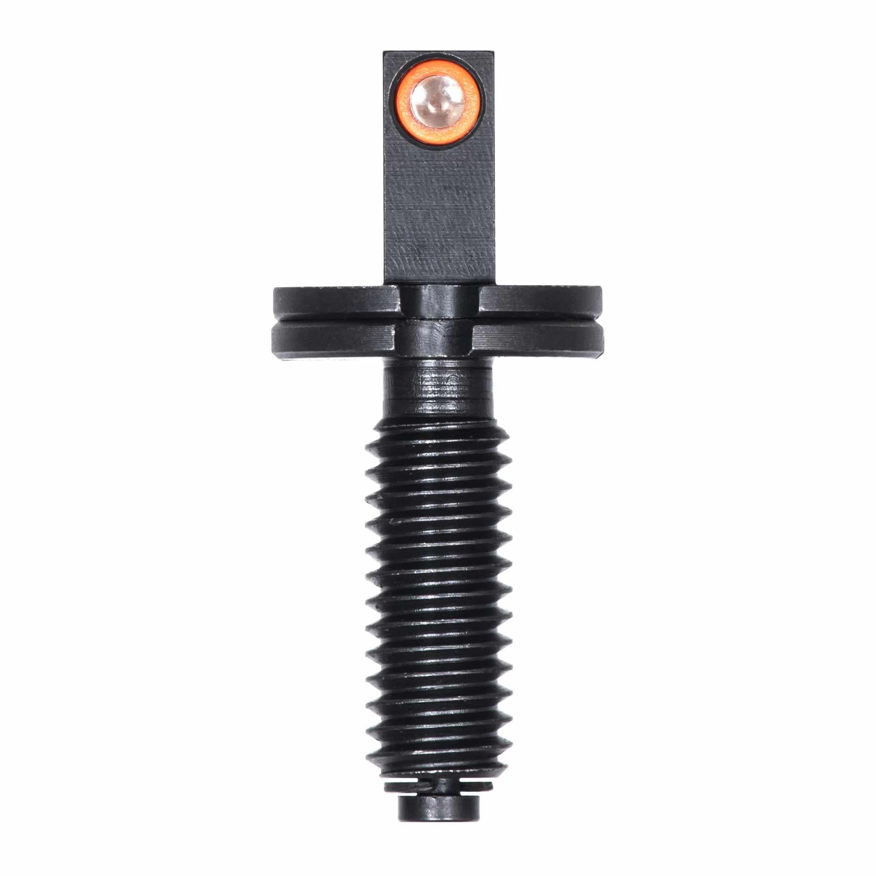 Night Fision AR15/AR10 Adjustable Tritium Front Sight Post with Orange Ring Gen 2