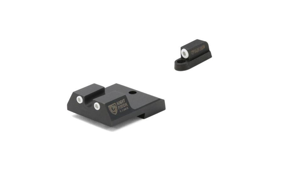 Perfect Dot Night Sight Set White Front/U White Rear CZ-USA P-07 and P-09