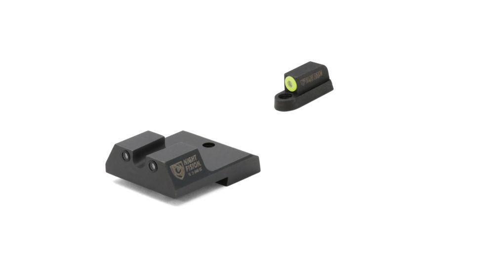 Perfect Dot Tritium Night Sight Set Yellow Front U-Notch Black Rear for CZ P-10 C