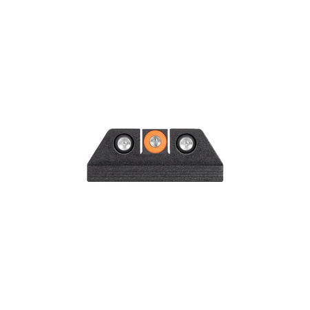 Night Fision Perfect Dot Tritium Sight Set for FN 509 Orange Front Square Notch Black Nitride