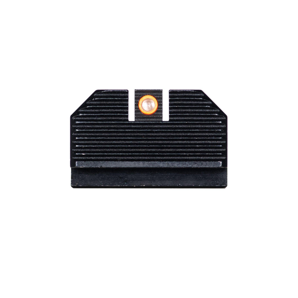 Night Fision Orange Front Blank Rear Optics Ready Stealth Night Sights for Glock 43X MOS