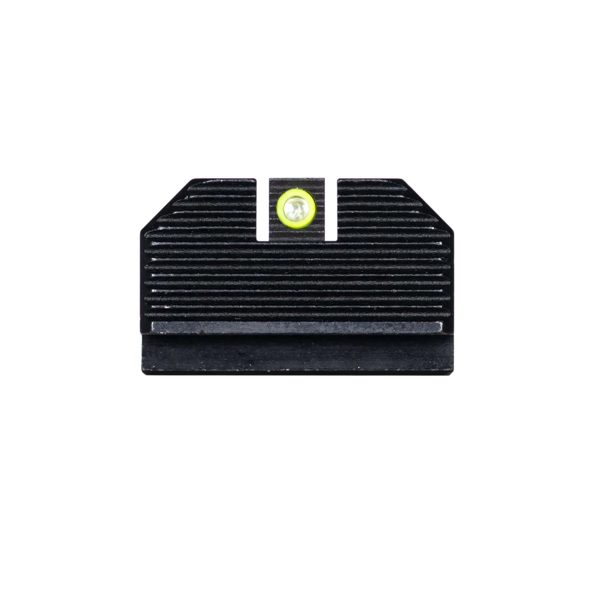 Night Fision Yellow Front Black Back Optics Ready Stealth Night Sights for Glock 43X MOS