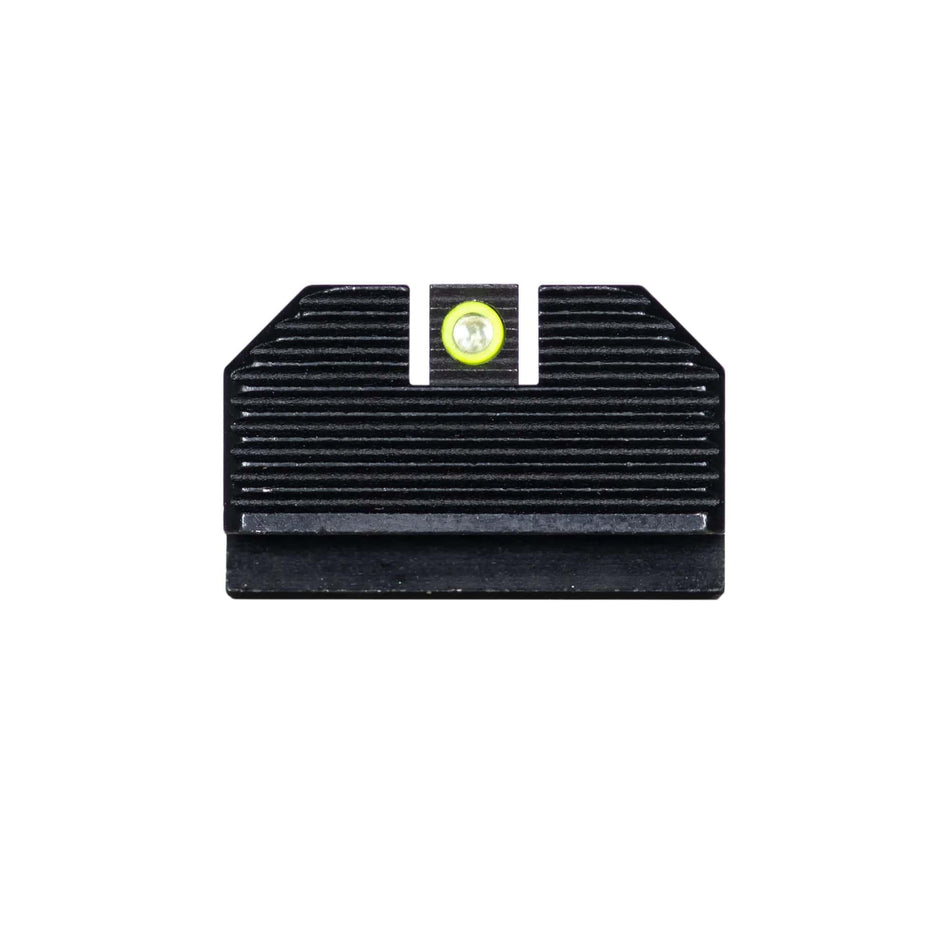 Night Fision Yellow Front Black Back Optics Ready Stealth Night Sights for Glock 43X MOS