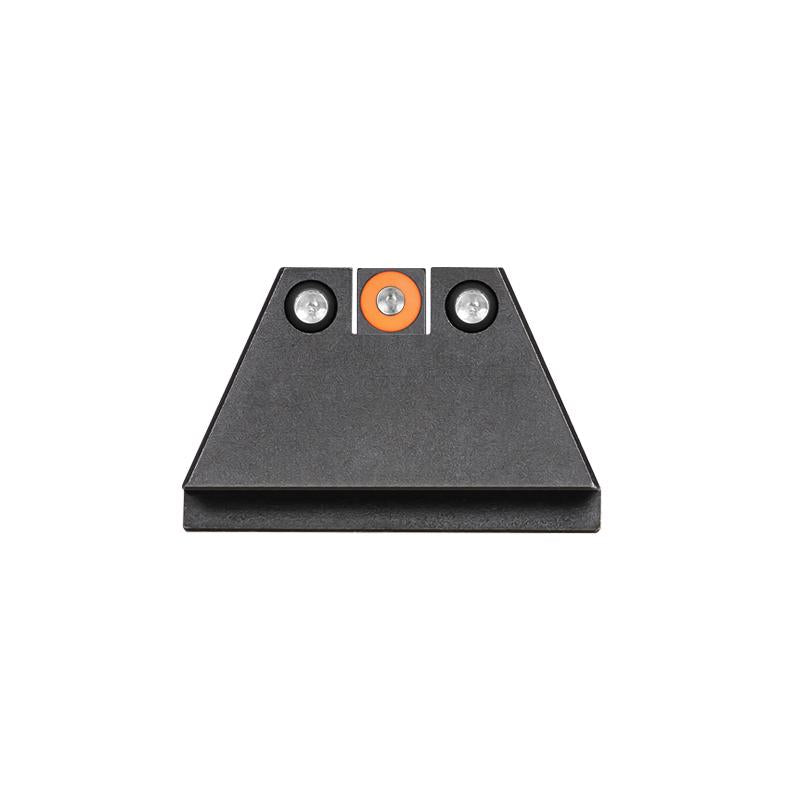 Night Fision Orange Front Black Back Suppressor Height Night Sights for Glock