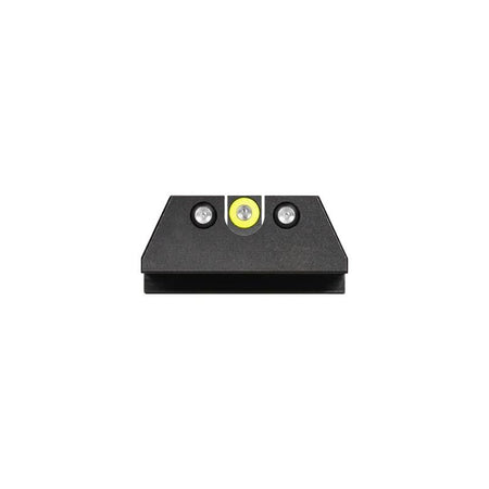 Night Fision Yellow Front Black U-Notch Back Night Sight Set for HK Pistols