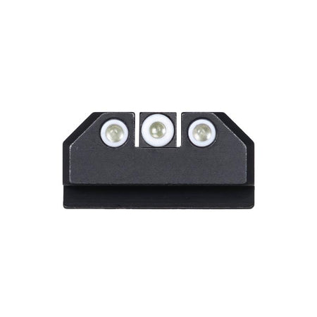 Night Fision Perfect Dot Tritium Sight Set for Ruger Max 9 White/White CNC Steel