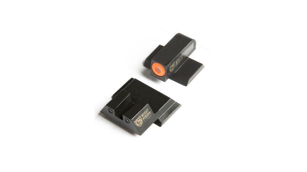 Night Fision Perfect Dot Tritium Sight Set for Smith & Wesson M&P – Orange/Black