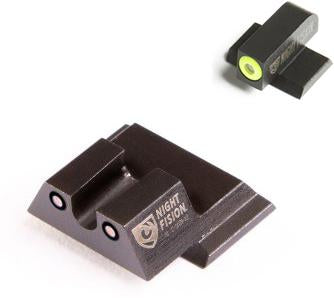 Night Fision Perfect Dot NS Set for Smith & Wesson M&P/M2.0 – Yellow Front, Black U Rear