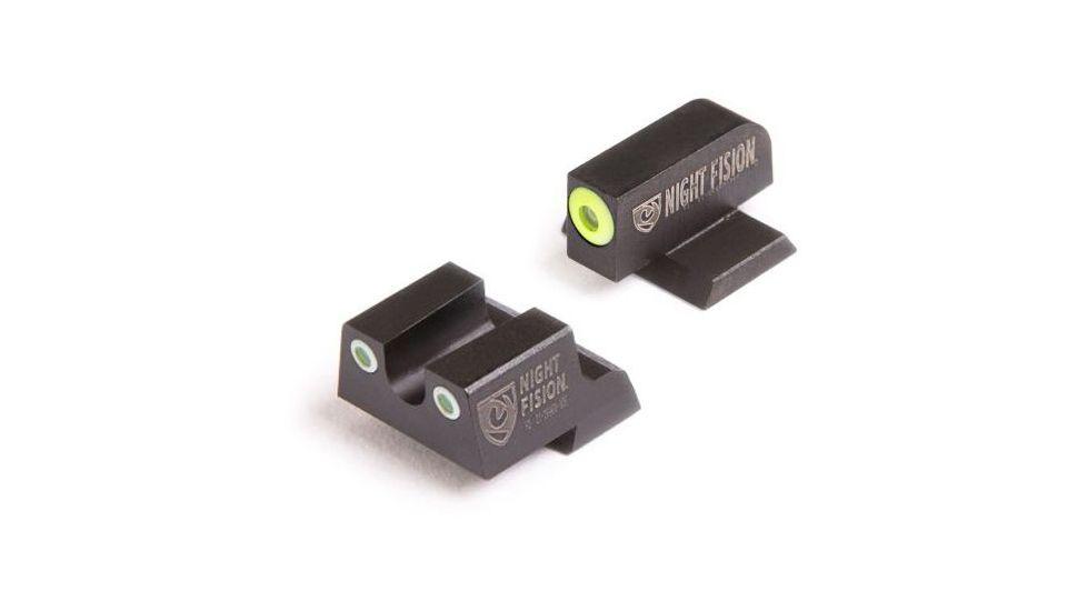 Night Sight Set with Yellow Front & Black Square Rear - Springfield XD