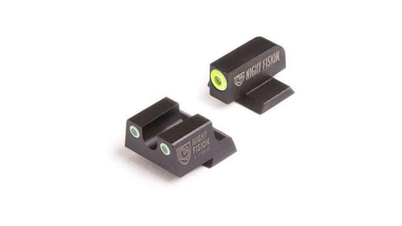 Night Sight Set with Yellow Front & Black Square Rear - Springfield XD