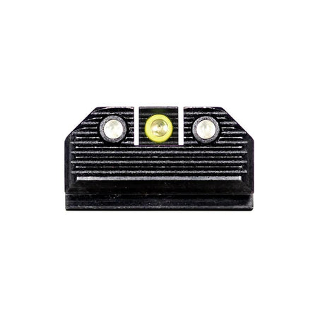 Night Fision Stealth Tritium Sight Set Yellow Front & Black Rear - Hellcat