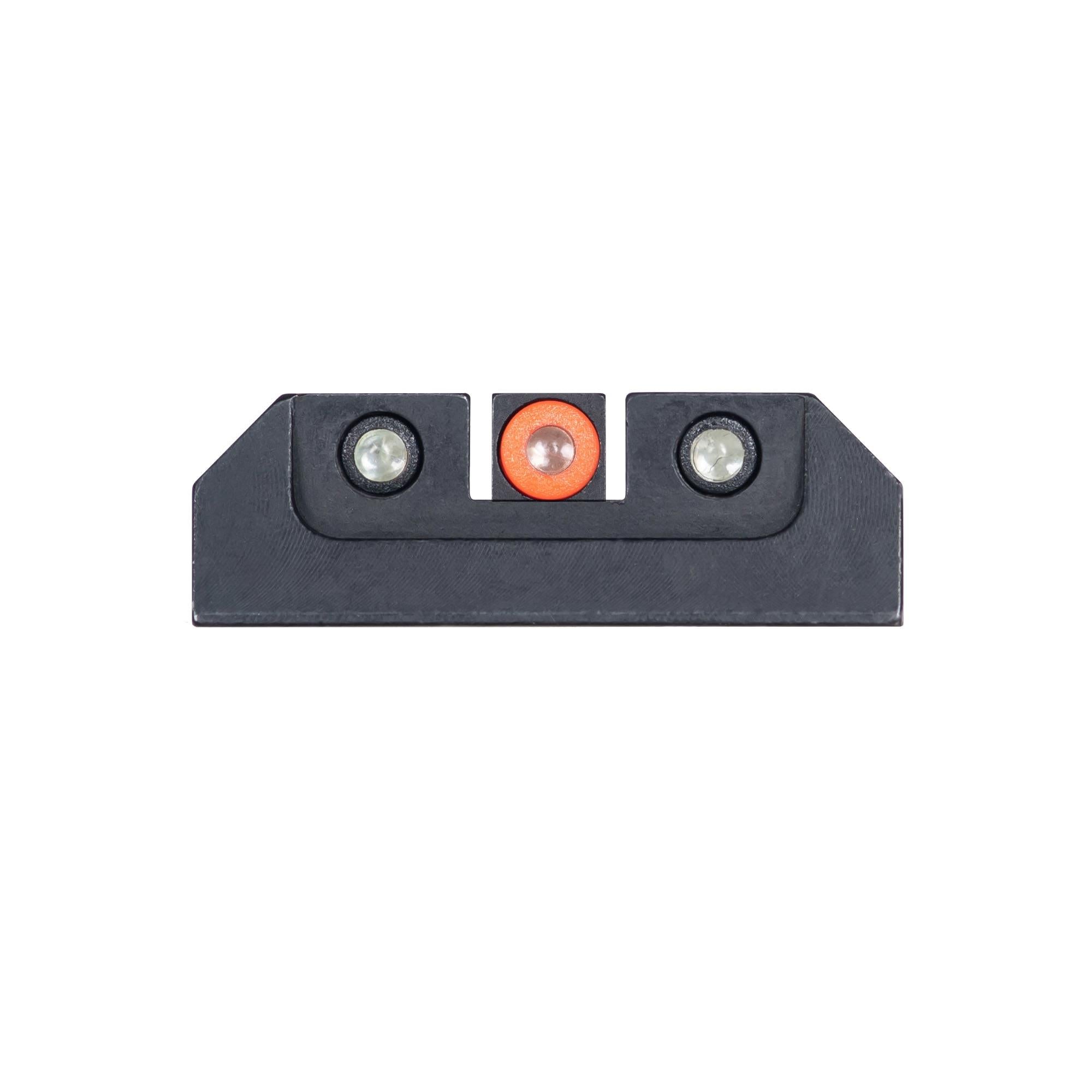 Night Fision Orange Front Black Back Tritium Night Sights for Taurus Pistols