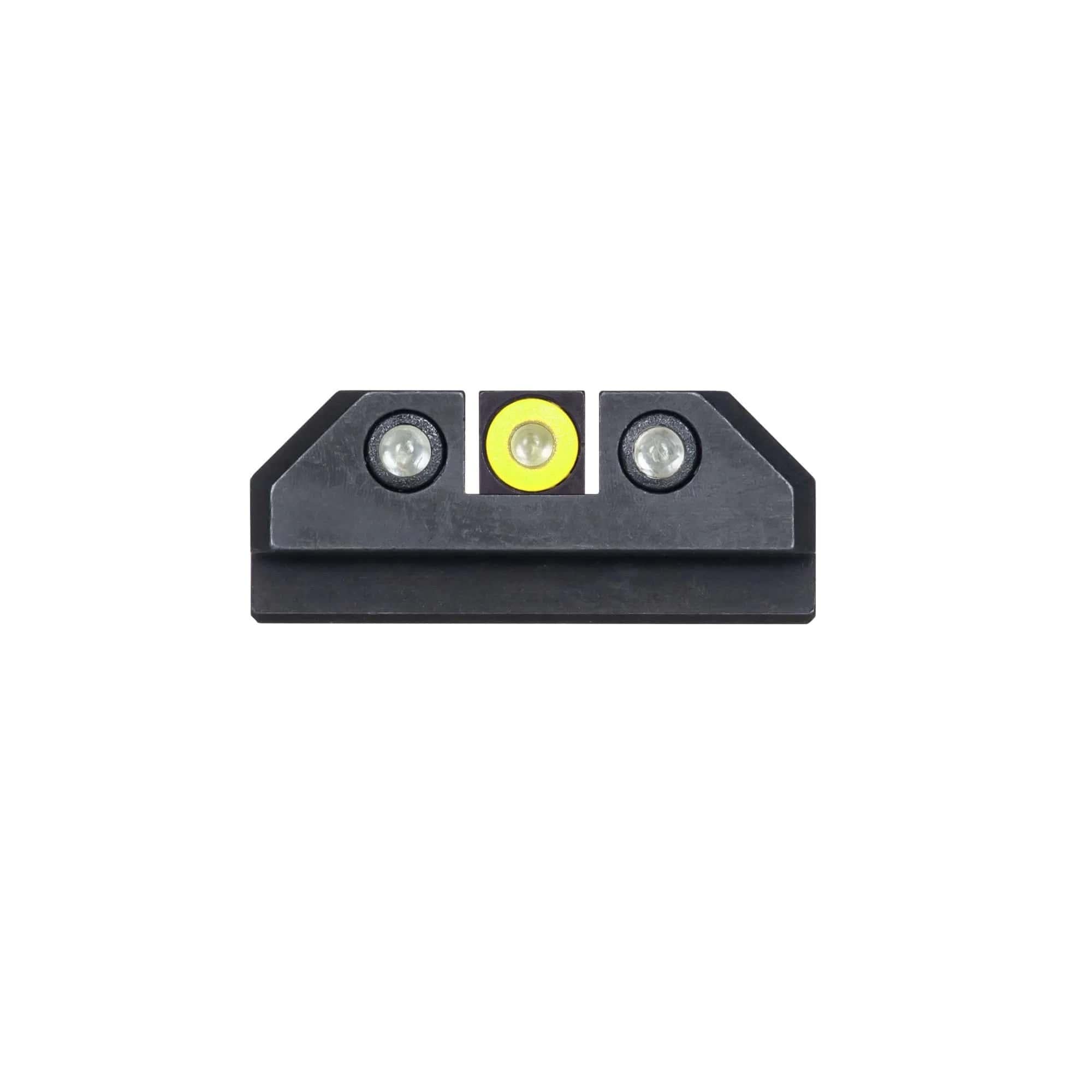 Night Fision G3c/GX4 Tritium Night Sights Yellow Front with Black Rear