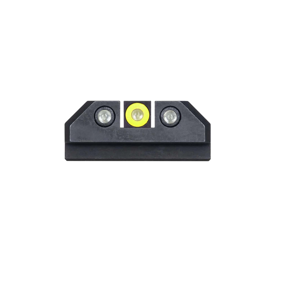 Night Fision G3c/GX4 Tritium Night Sights Yellow Front with Black Rear