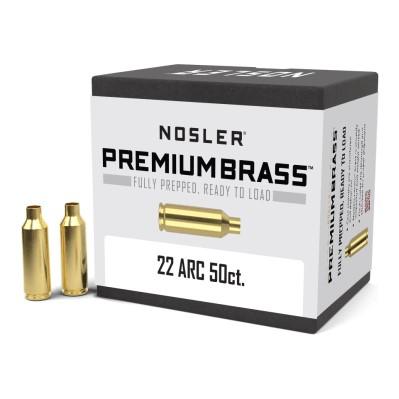 Nosler 22 ARC Premium Ready-to-Load Brass 50/Box