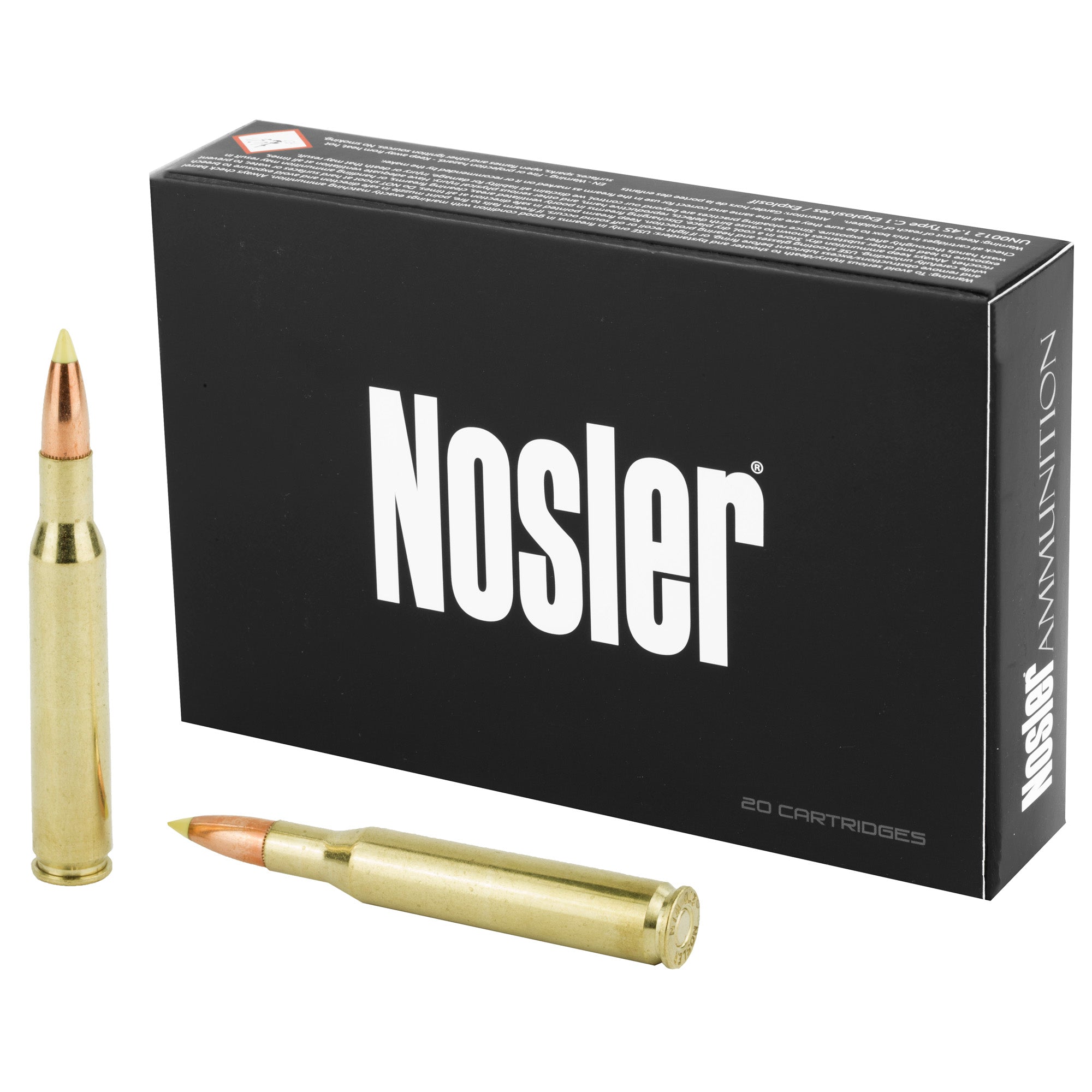 Nosler Ballistic Tip Hunting  Spitzer Ballistic Tip 140 Grain .270 Winchester 2900 fps 054041400558