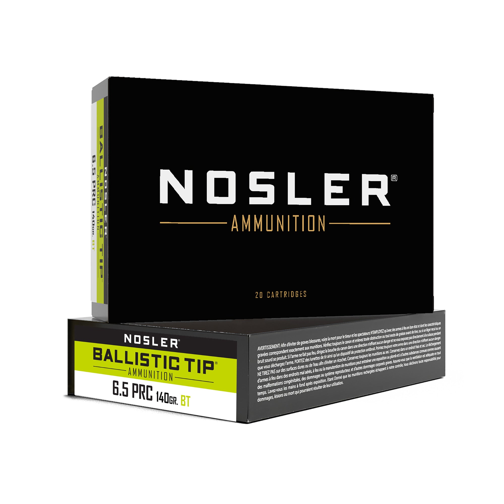 Nosler Match Custom Competition Hollow Point Boat Tail 140 Grain 6.5mm Creedmoor 2650 fps 054041434553