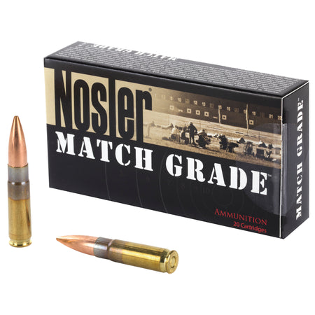 Nosler Match Subsonic Custom Competition Hollow Point Boat Tail 220 Grain .300 AAC Blackout 1020 fps 054041512756