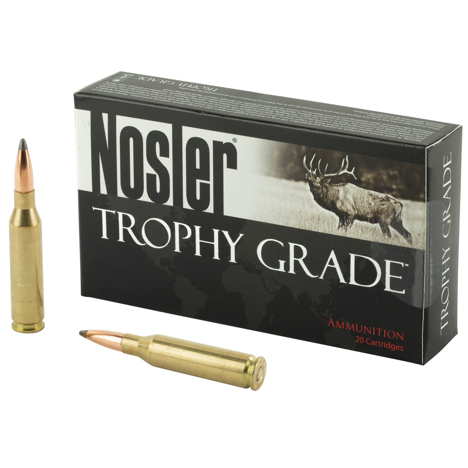 Nosler Trophy Grade Nosler Spitzer Partition 125 Grain .260 Remington 2800 fps 054041600187