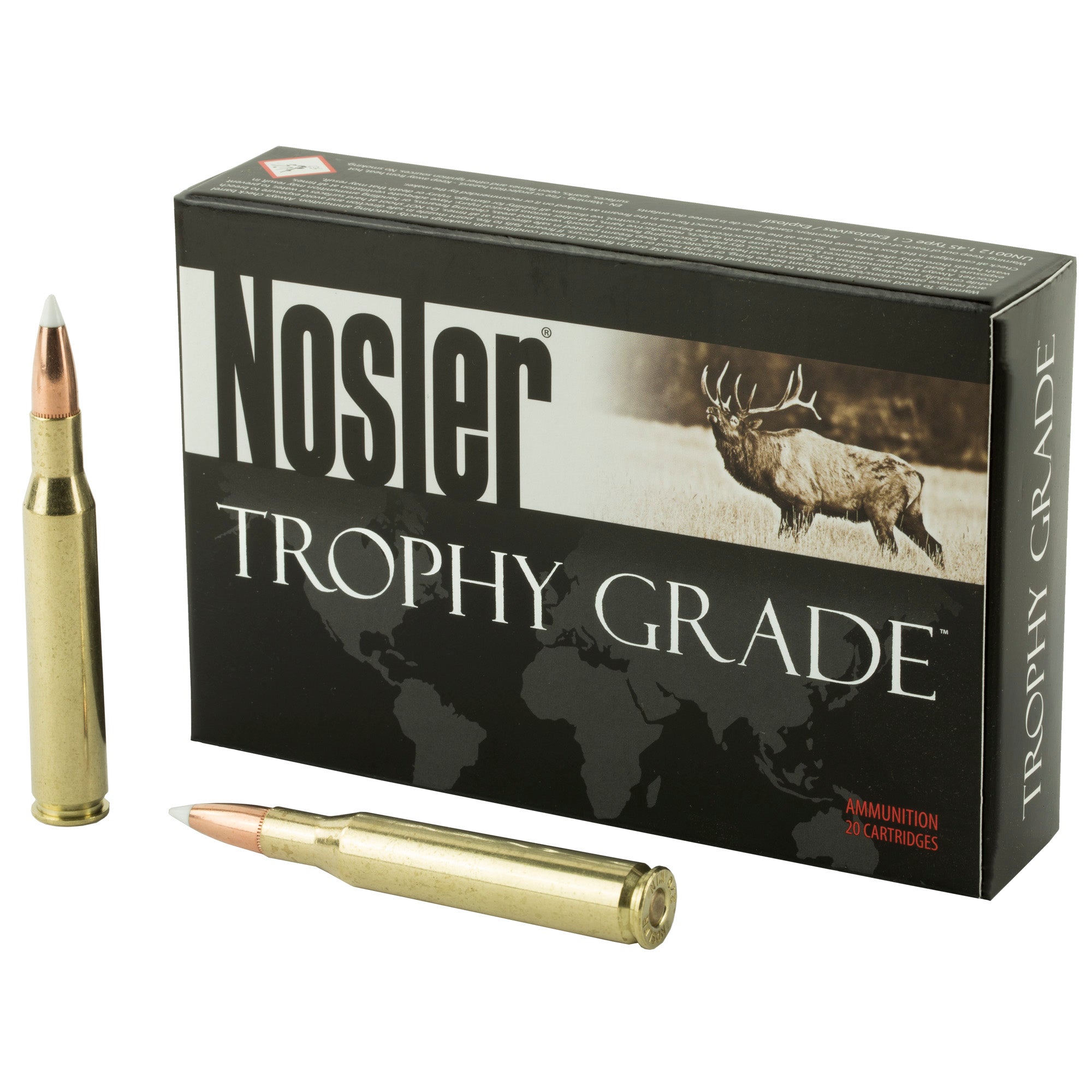 Nosler Trophy Grade Nosler AccuBond 130 Grain .270 Winchester 3075 fps 054041600255