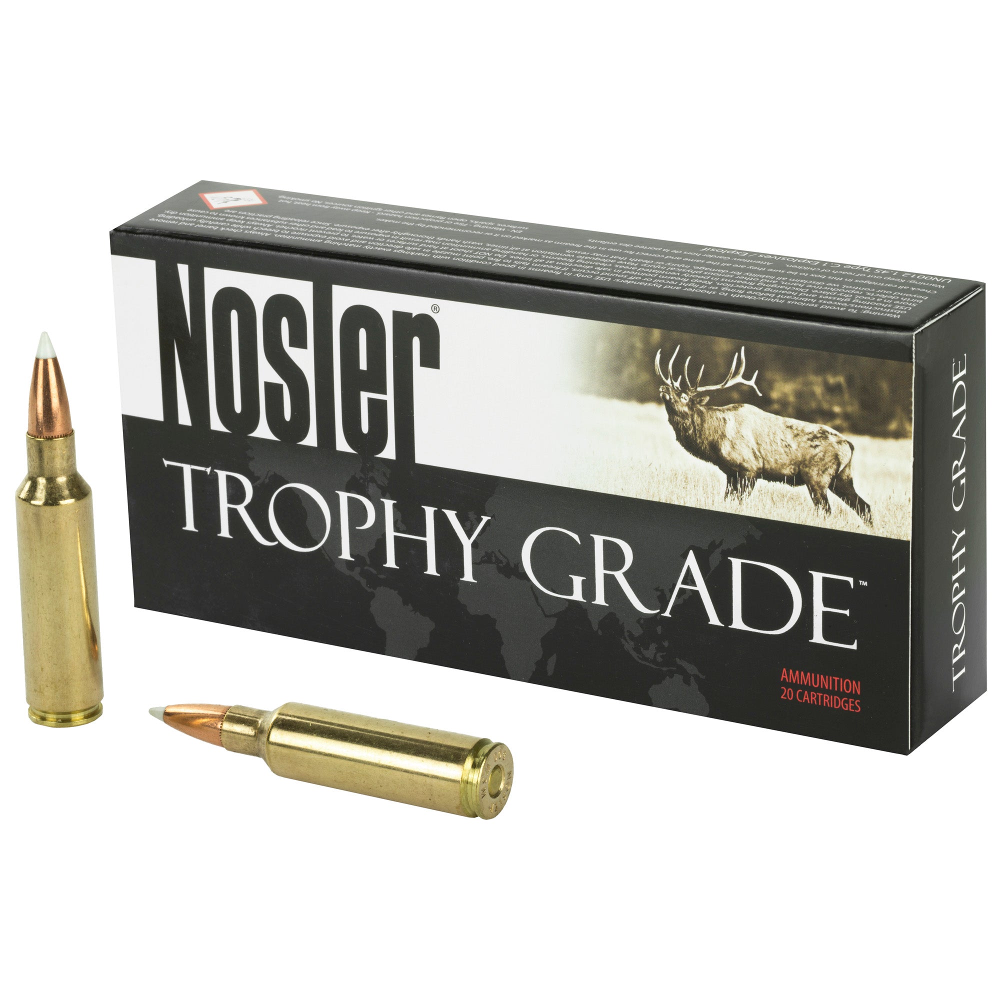 Nosler Trophy Grade Nosler AccuBond 180 Grain .300 WSM 2950 fps 054041600637