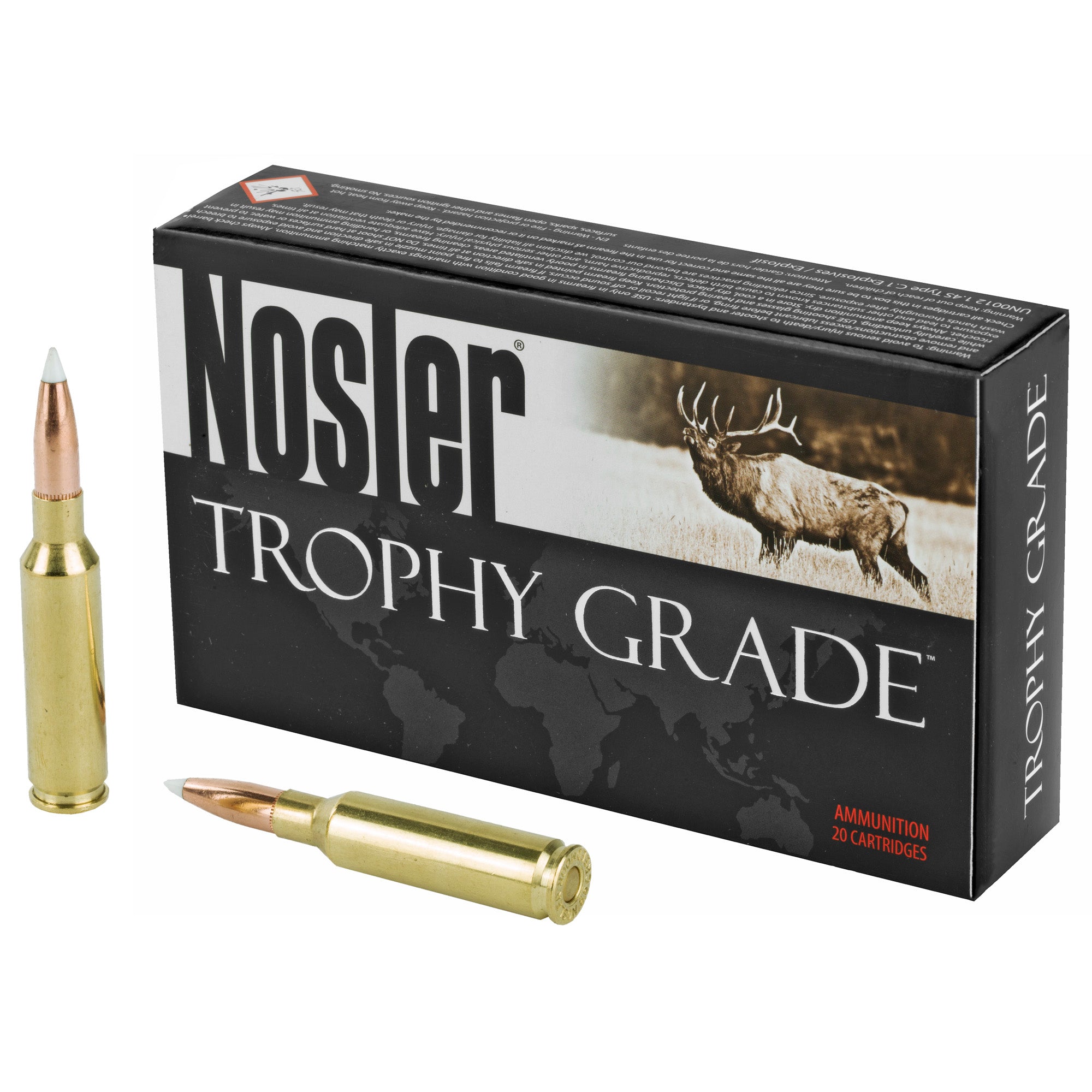 Nosler Trophy Grade Nosler AccuBond 140 Grain 6.5mm Creedmoor 2650 fps 054041600804