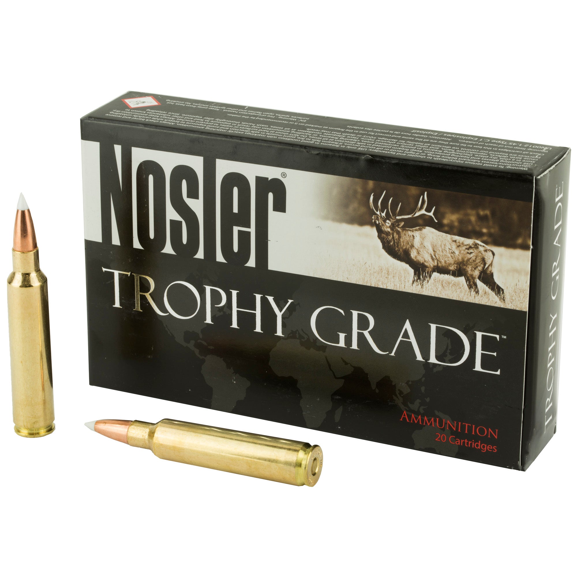 Nosler Trophy Grade Nosler AccuBond 180 Grain .30 Nosler 3200 fps 054041601177