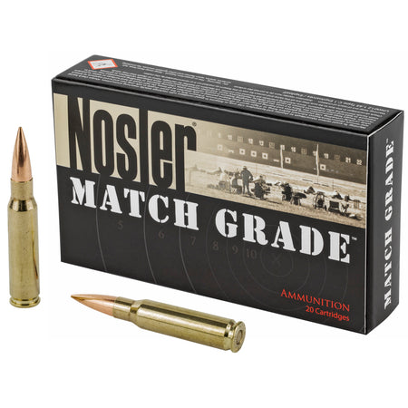 Nosler Match Grade RDF Hollow Point Boat Tail 175 Grain .308 Win / 7.62x51mm 2650 fps 054041601320