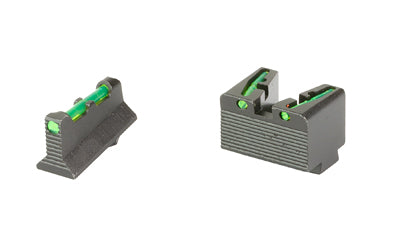 Hi-Viz GMLW21-2 LiteWave Co-Witness Night Sight Set for Glock MOS, 9mm/40 S&W/.357 SIG, Interchangeable Front LitePipes