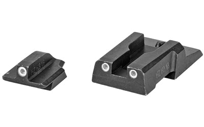 Hi-Viz RGS9N121 NiteSight Tritium Front & Rear Sight Set, Fits Ruger Security 9 Pistols, White Halo