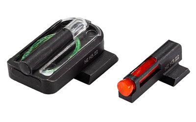 Hi-Viz TRFD21 LiteWave H3 FastDot Tritium Sight Set for Taurus G3 and GX4, Red Front with Green Rear, 24-Hour Illumination