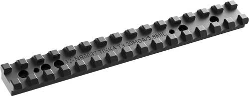 Audere NATO Scope Rail for Tikka T3/T3X 20 MOA Black
