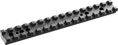 Audere NATO Scope Rail for Tikka T3/T3X 20 MOA Black
