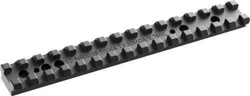 Audere NATO Scope Rail for Tikka T3/T3X 30 MOA Black