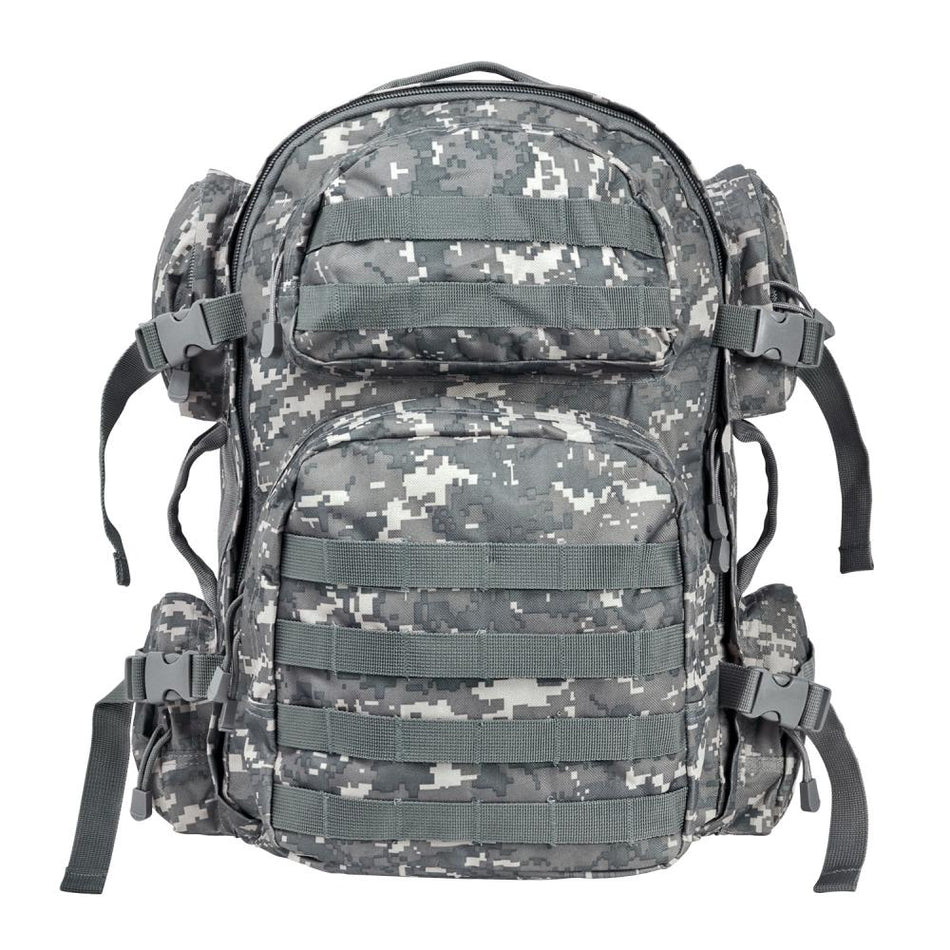 NcStar VISM Tactical Backpack in Digital ACU Camo with MOLLE System