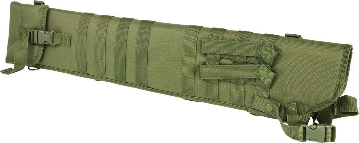 VISM NcSTAR Tactical Shotgun Scabbard Carrier Green