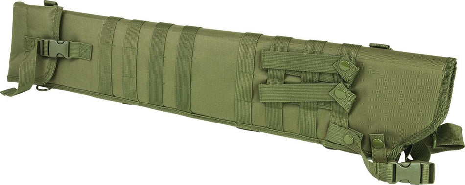 VISM NcSTAR Tactical Shotgun Scabbard Carrier Green
