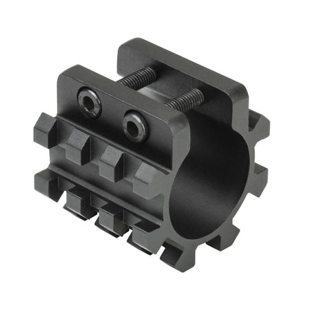 NcStar Tri-Rail Weaver Accessory Mount for 12 Gauge Shotgun 1" Mag Tube