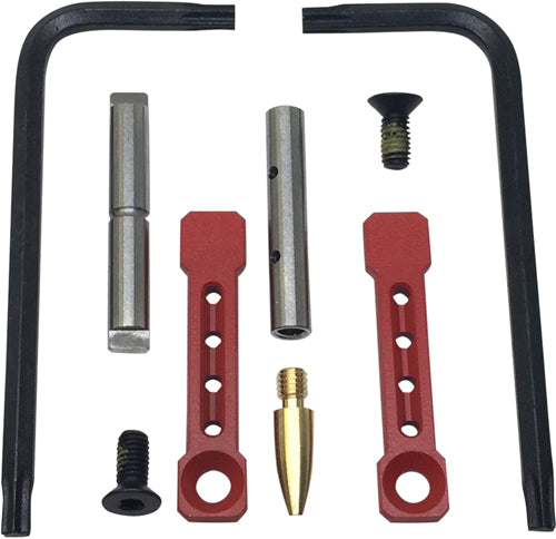 KNS .154 Non-Rotating Gen ST Trigger Hammer Pin Kit AR15/M16 Red