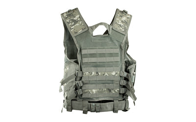 VISM by NcSTAR Digital Camo Tactical Vest Med-2XL, PALS Webbing, Pistol Belt, Pistol and Rifle Mag Pouches