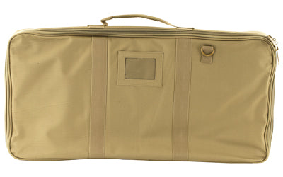 NcSTAR VISM Discreet AR Carbine Case, Tan Nylon, 16" Barreled Rifles, Lockable Zipper CV3DIS2947T-26