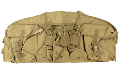 NcSTAR Tan Nylon AK Chest Rig with 6-Magazine Pouches and Adjustable Straps CVAKCR2921T
