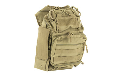 NcSTAR Tan MOLLE First Responder Utility Bag with Concealed Carry Pocket and Shoulder Strap CVFRB2918T