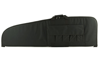 VISM by NcSTAR 52" Black Nylon Tall Scoped Rifle Carrying Case with Dense Foam Interior