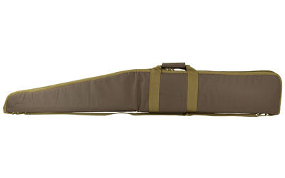 NcSTAR 54" Shotgun Carry Case, Brown, High Density Foam Padding, Lockable Zipper Pulls CVSHW2958-54