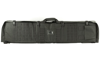 NcSTAR Deluxe Rifle Case/Shooter's Mat Combo, Urban Gray, 48", MOLLE Compatible, Backpack Shoulder Straps CVSM2913U