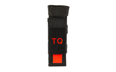 NcSTAR Black MOLLE Tourniquet Pouch with Trauma Shear Slot and Red Pull Tab CVTQ2990B