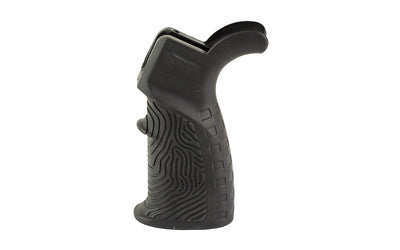 NcSTAR AR15 Enhanced Rubberized Grip, A2 Style, Finger Groove, Storage Compartment, Black VG123